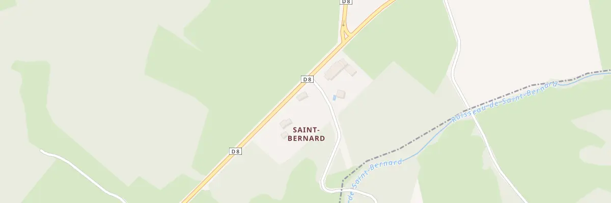Plan du 68 Saint Bernard à Montoulieu-Saint-Bernard