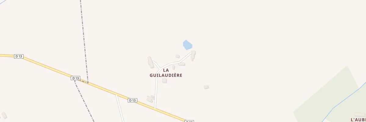 Plan du 165A La Gilaudiere à Charbonnières