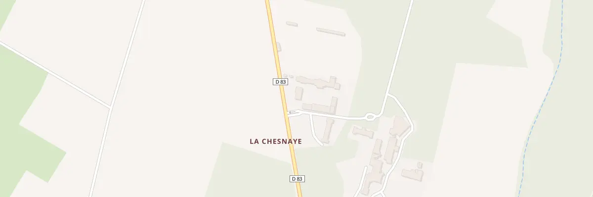 Plan du 119 La Chesnaye à Athée-sur-Cher