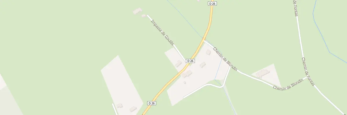 Plan du 1 Imp de Goutès à Figarol