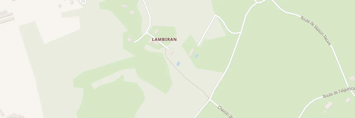 Plan du 92A Lambiran à Saint-Chamassy