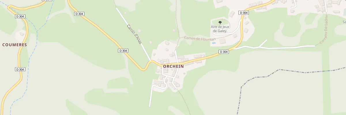 Plan du 118 Orchein à Galey