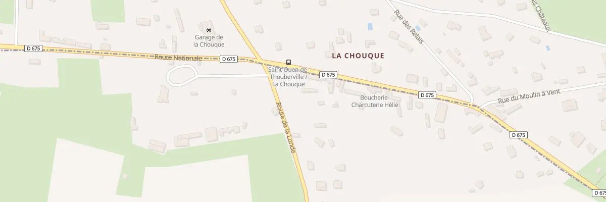 Plan du 1 Rte de la Londe à Saint-Ouen-de-Thouberville