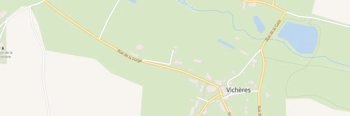 Plan du 3 Imp des Frênes à Vichères