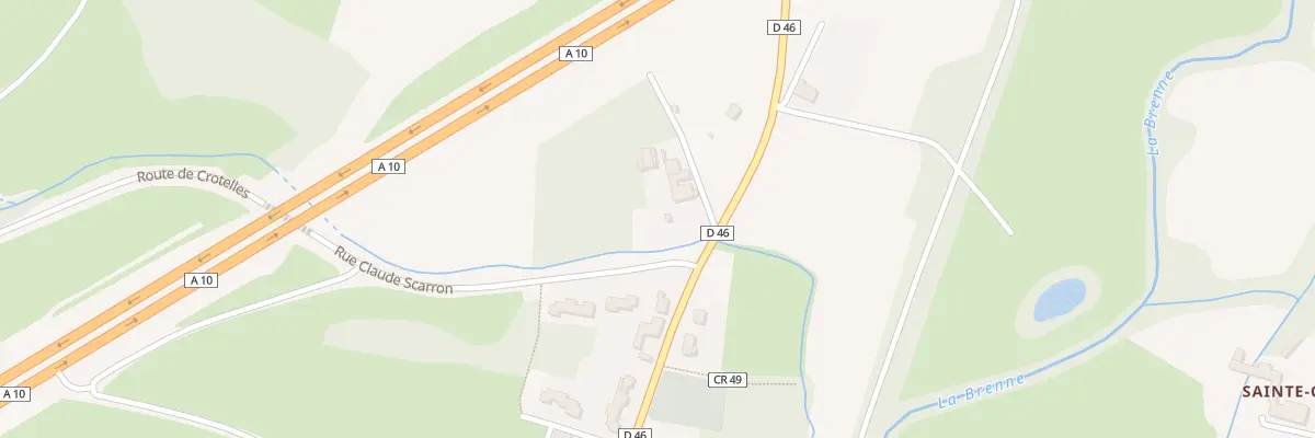 Plan du 3 Imp François Vallée à Neuillé-le-Lierre