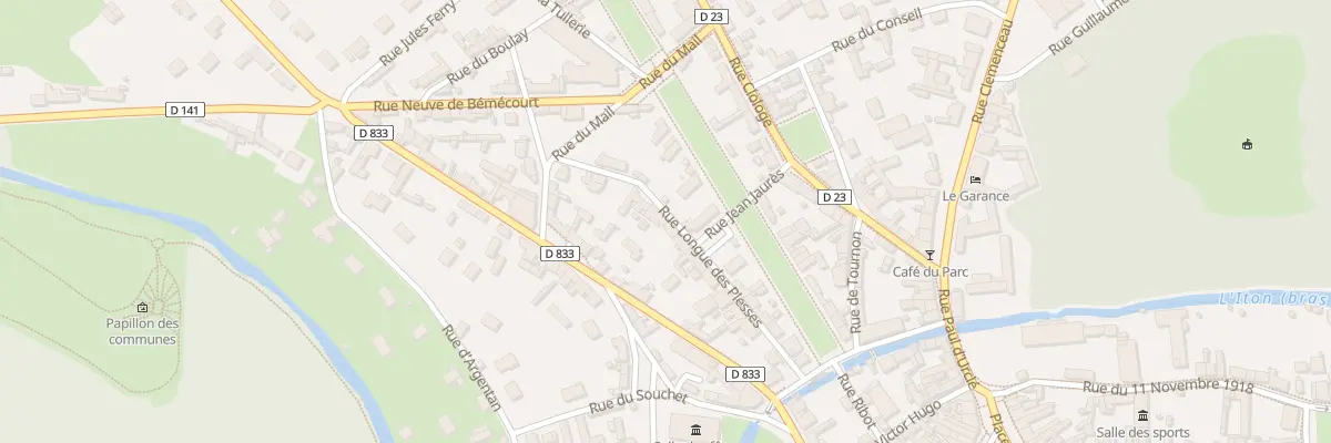 Plan du 145 Rue Longue des Plesses à Breteuil