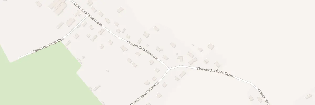 Plan du 50 Che de la Hermerie à Bosroumois
