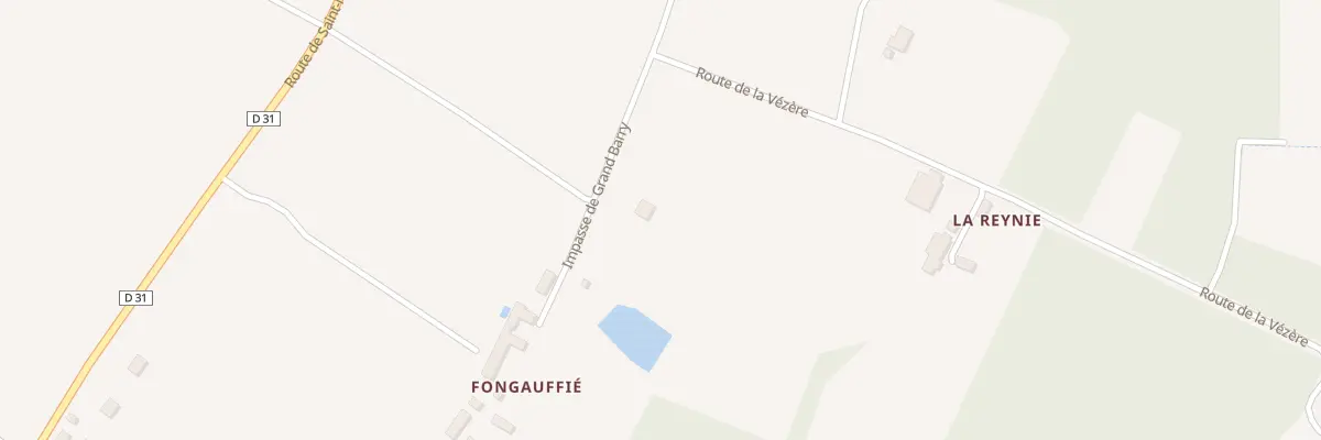 Plan du 113 Imp de Grand Barry à Limeuil