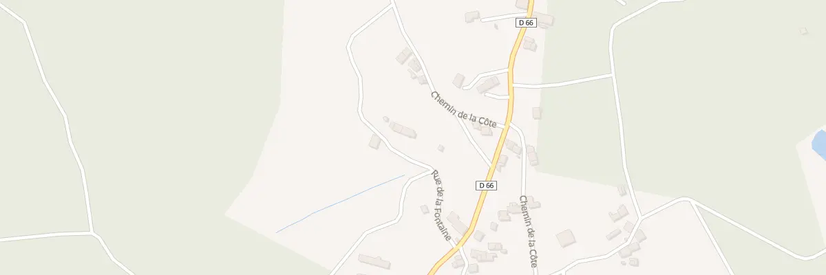 Plan du 22 Rue de la Fontaine à Dournazac