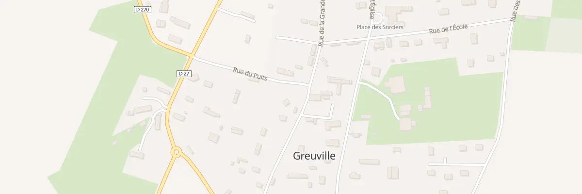 Plan du 180 Rue de la Grande Mare à Greuville
