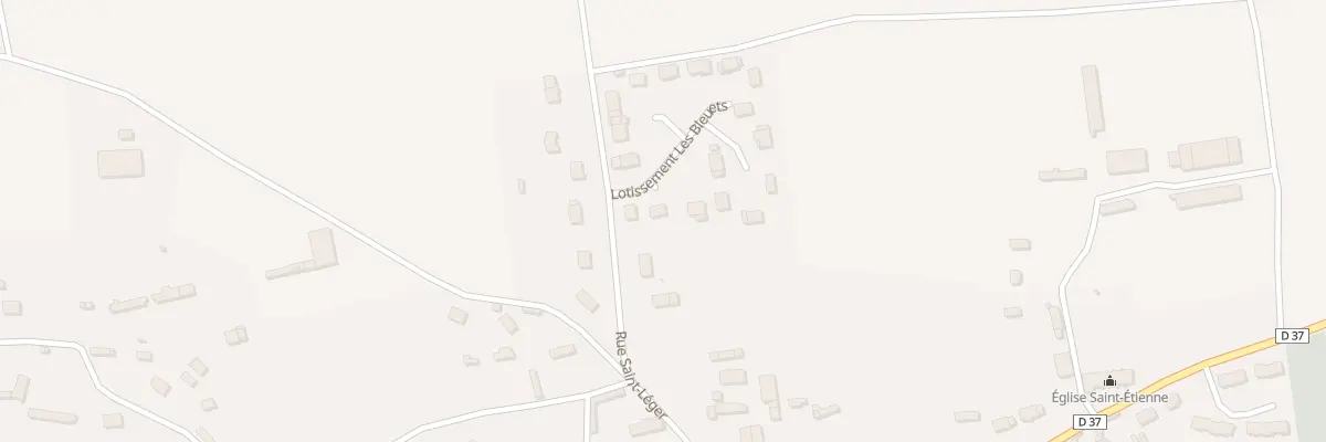 Plan du 16 Lot les Bleuets à Émanville