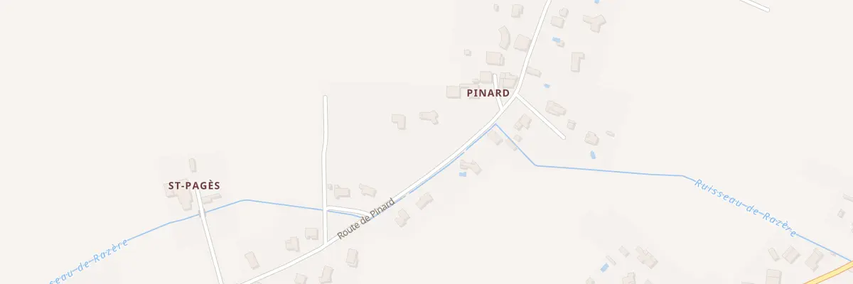 Plan du 986 Rte de Pinard à Goudourville