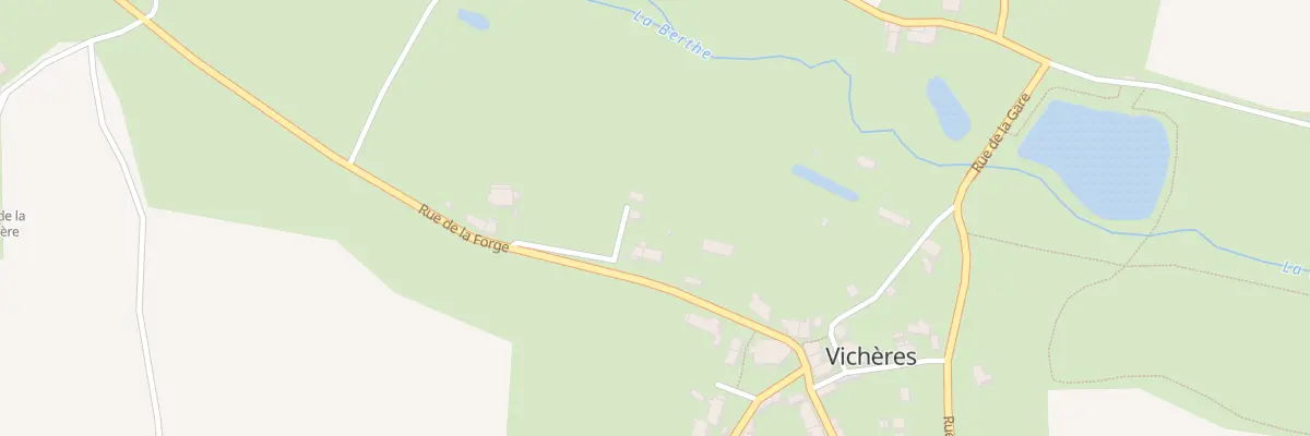 Plan du 4 Imp des Frênes à Vichères