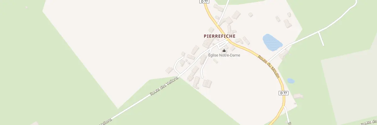 Plan du 852 Pierrefiche à Thiviers