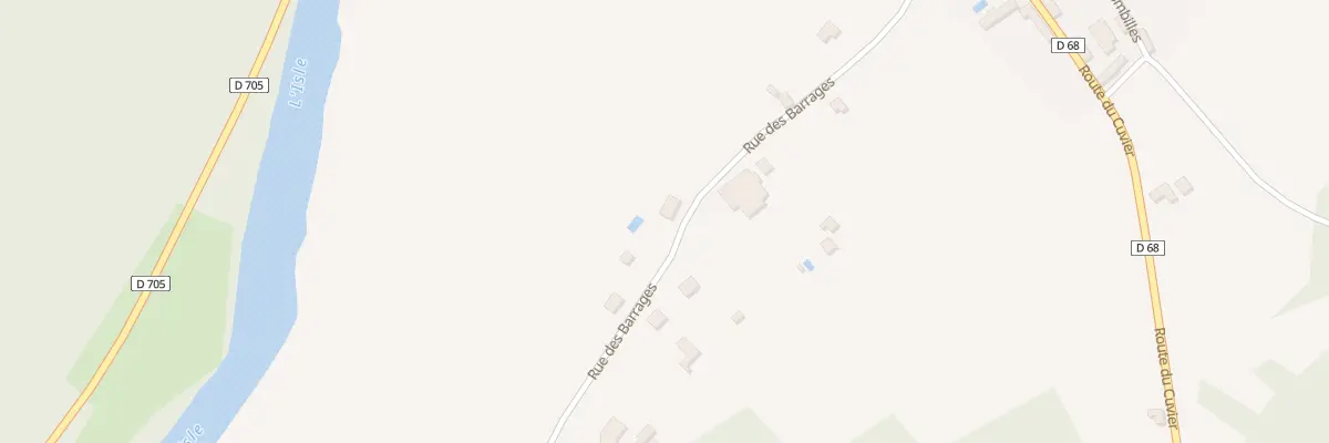 Plan du 330 Rue des Barrages à Savignac-les-Églises