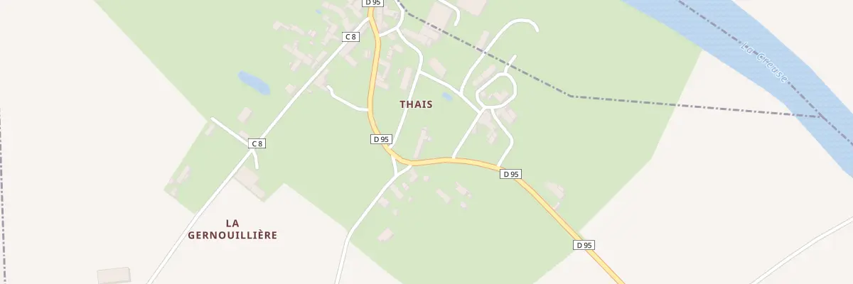 Plan du 22 Rte de Marigny à Néons-sur-Creuse