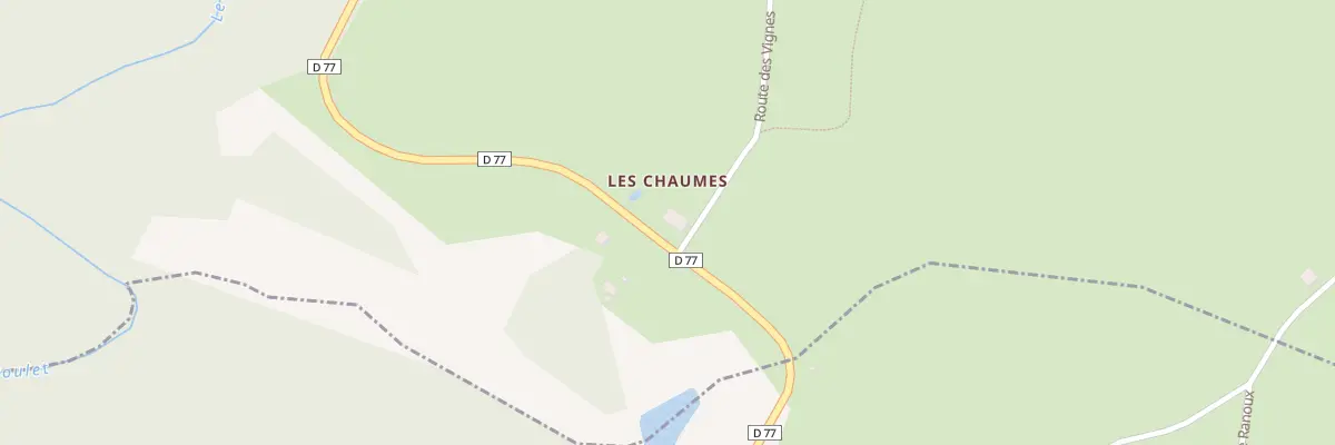 Plan du 107 Les Chaumes à Saint-Jory-de-Chalais