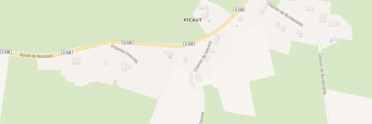 Plan du 1 La Garosse à Benque