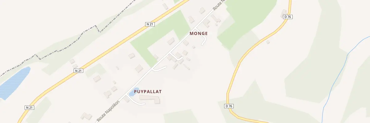 Plan du 35 All de la Mare à Eyzerac