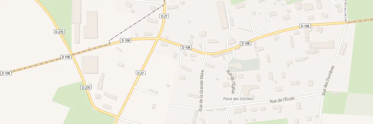 Plan du 50 Rue de la Grande Mare à Greuville