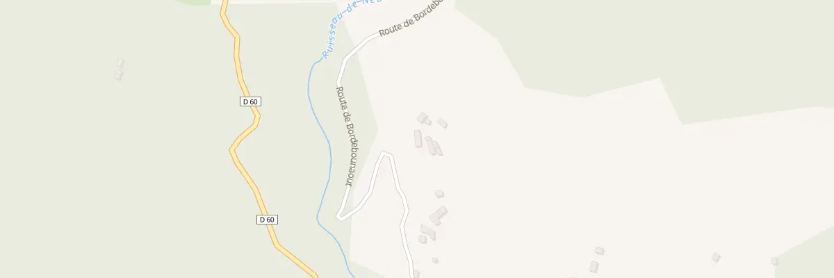 Plan du 28 Borde Bounaout à Augirein