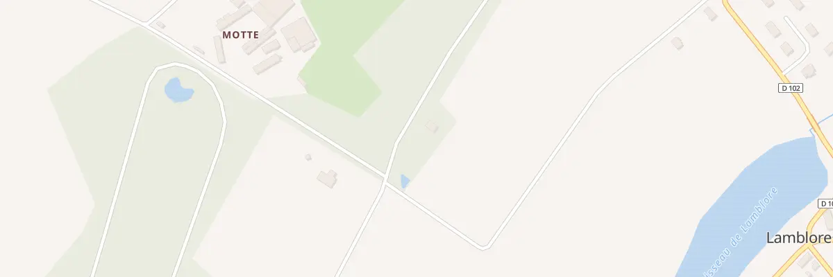 Plan du 6 La Motte à Lamblore