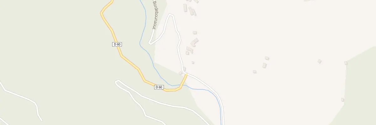 Plan du 24 Borde Bounaout à Augirein