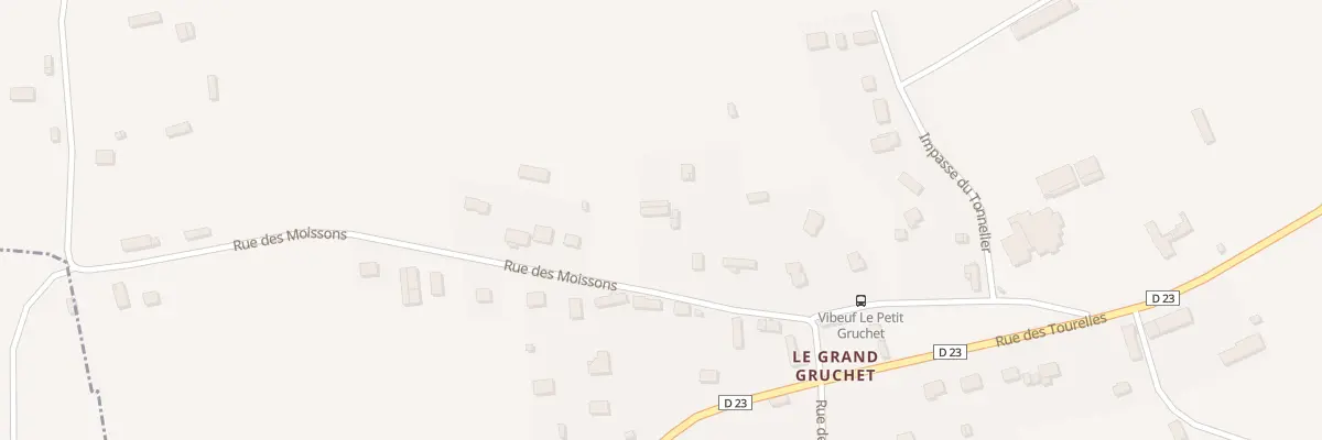 Plan du 1819 Rue des Moissons à Vibeuf