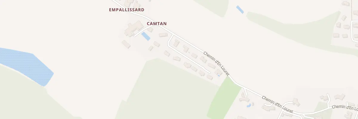 Plan du 8 Imp du Midi de Campan à Samatan