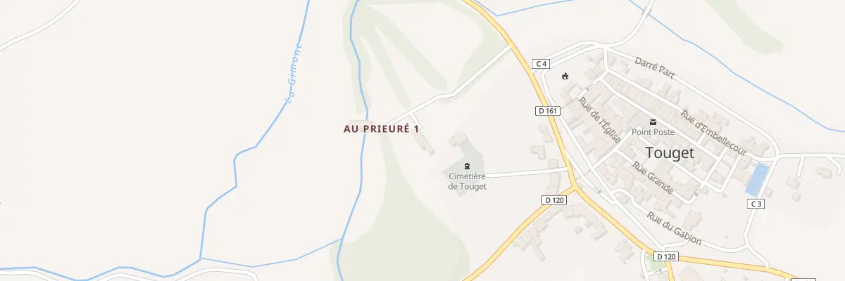 Plan du 5218 Rte de Mauvezin à Touget