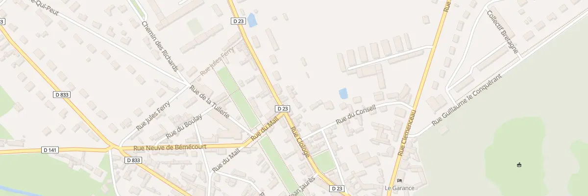 Plan du 246 Rue Clologe à Breteuil
