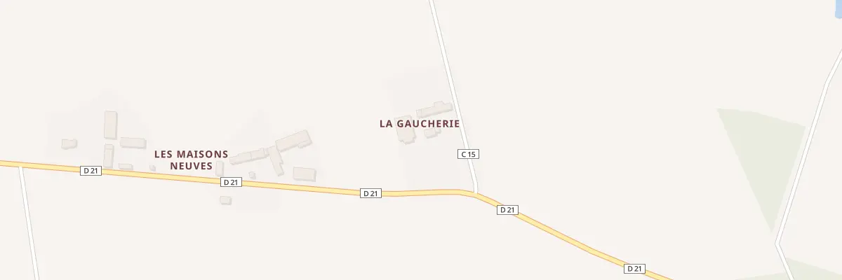 Plan du 43 La Gaucherie à Dolus-le-Sec