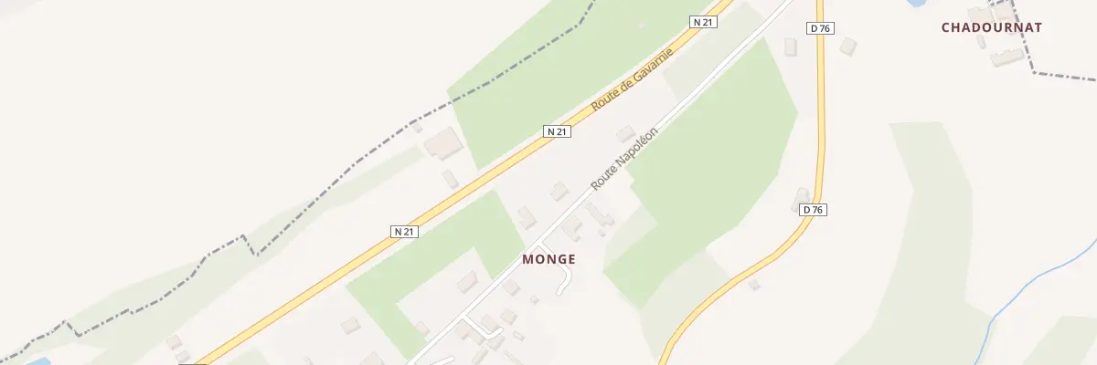 Plan du 312 Rte Napoléon à Eyzerac