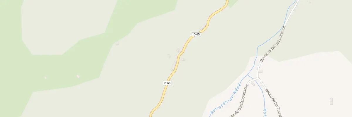 Plan du 8 Coume Duran à Augirein