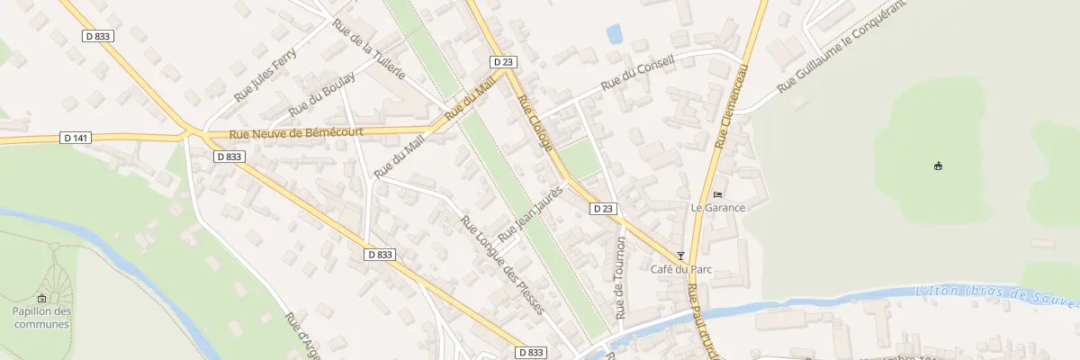Plan du 133V Rue Clologe à Breteuil