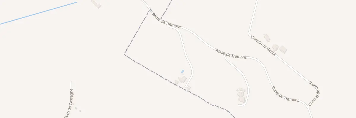 Plan du 25 Soulies à Cazideroque