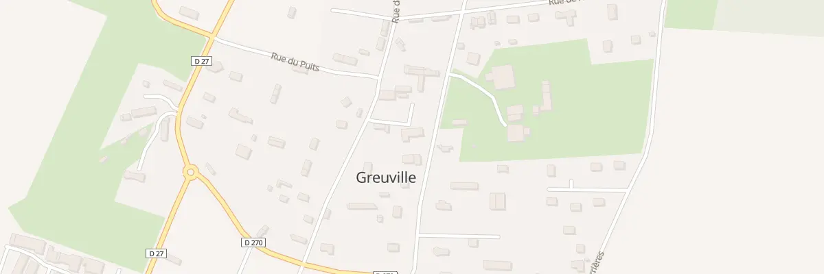 Plan du 296 Rue de l’Eglise à Greuville