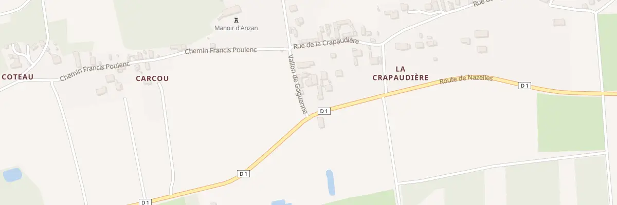 Plan du 36 Rue de la Crapaudière à Noizay