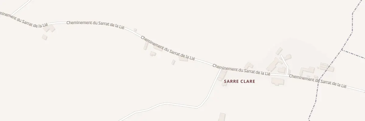 Plan du 48 Sarre Clare à Montastruc-de-Salies