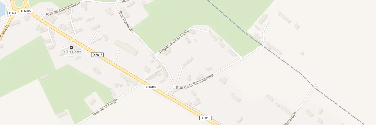 Plan du 245 Rue Traversin à Bouville