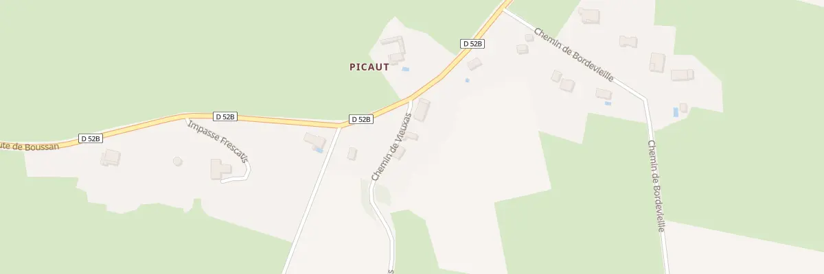 Plan du 58 Vieuxas à Benque