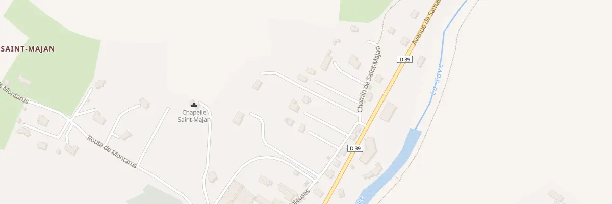 Plan du 2 Che des Religieuses à Lombez