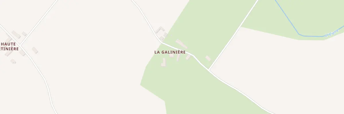 Plan du 3 La Galiniere à Longny les Villages