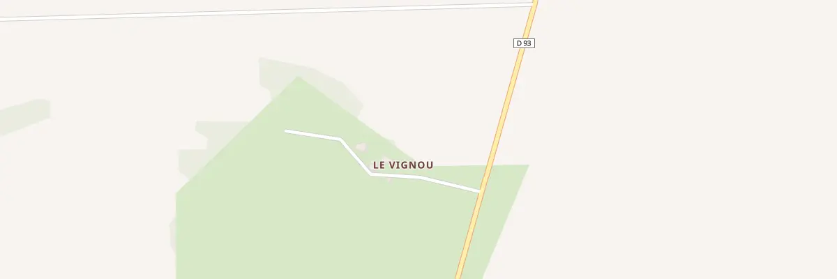 Plan du 181 Le Vignou à Betz-le-Château