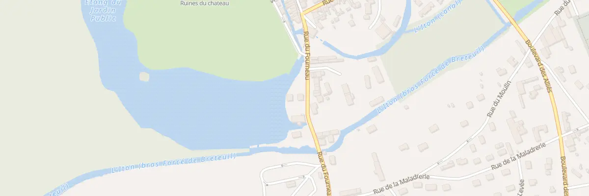 Plan du 157 Rue du Fourneau à Breteuil