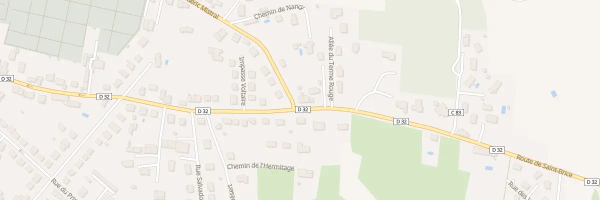 Plan du 57 Av Voltaire à Saint-Junien