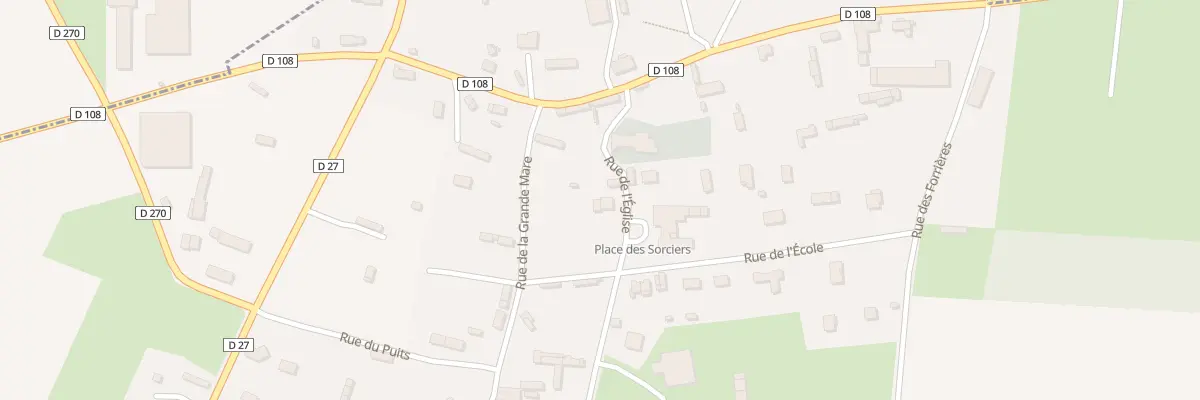 Plan du 5075 Le Bosquet à Greuville
