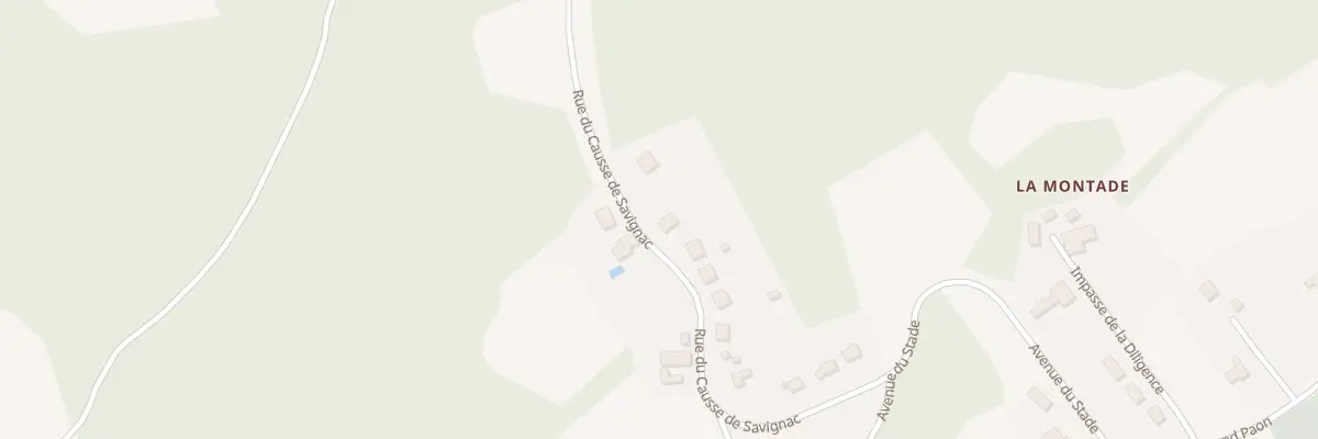 Plan du 330 Rue du Causse de Savignac à Savignac-les-Églises