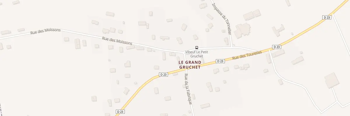 Plan du 1908 Rue des Moissons à Vibeuf