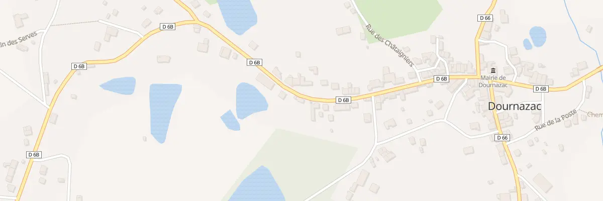 Plan du 47 Rue des Feuillardiers à Dournazac